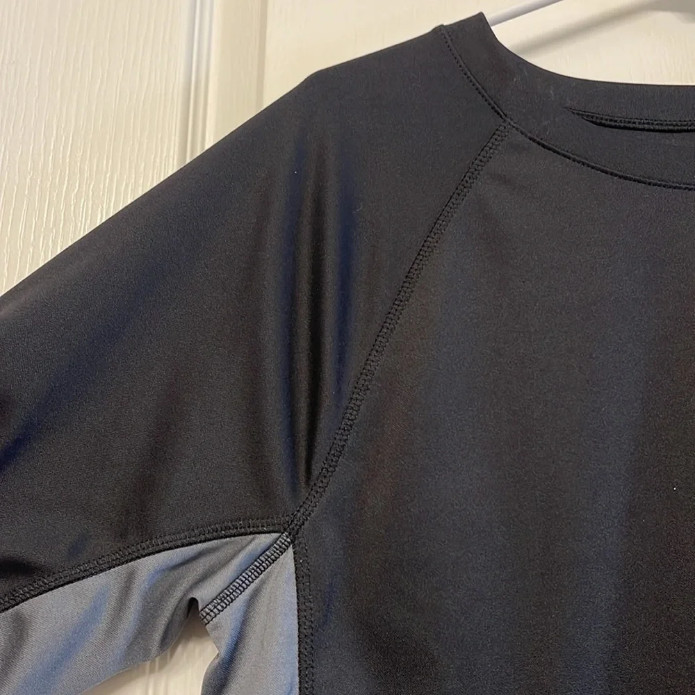 Men's Hawaii Beach Kanu Surf Black Gray Surf Board Shirt Size Med EUC #4074